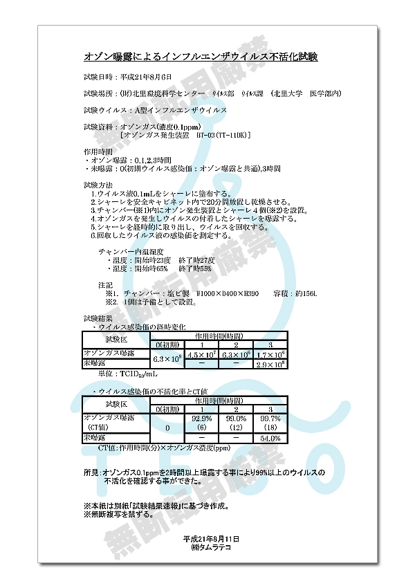 �C���t���G���U�E�ۃe�X�g